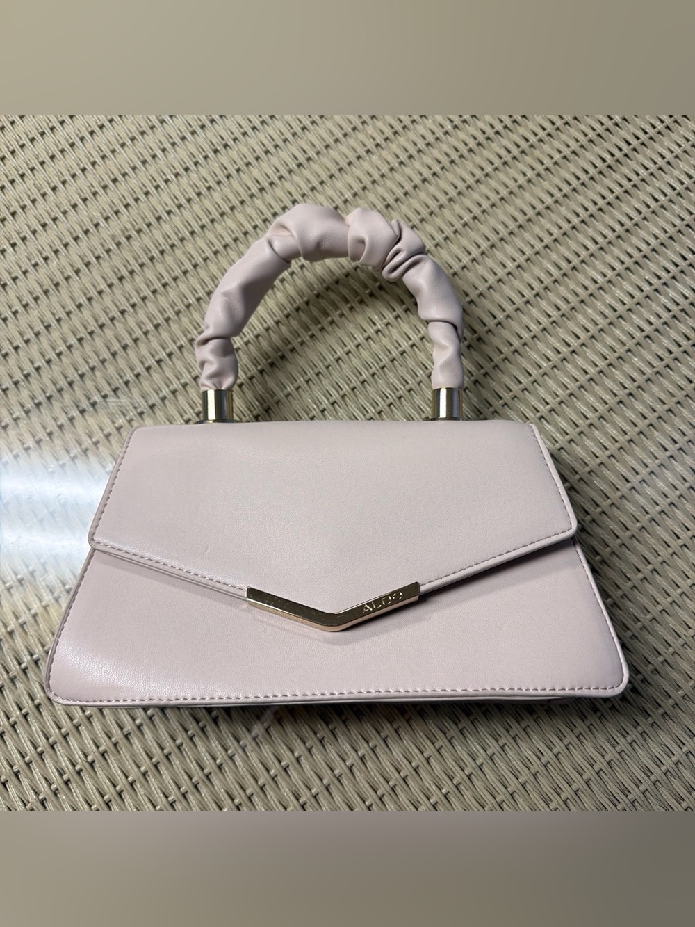 Aldo Ruched-Handle Handbag / Satchel